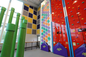 Acoustical Panels Climbing Wall