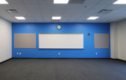 White board, classroom